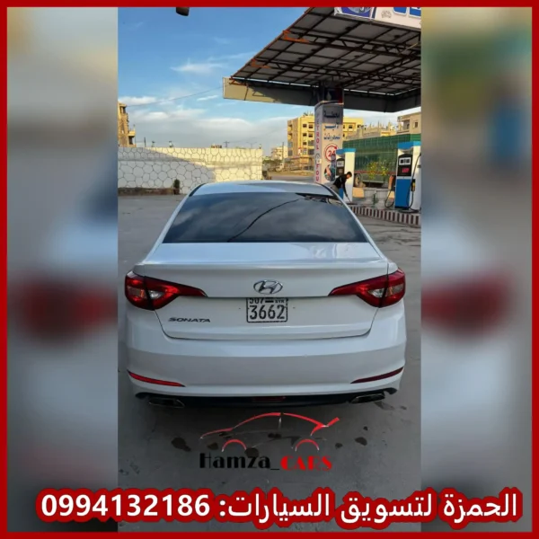 هونداي سوناتا 2016 - لون ابيض