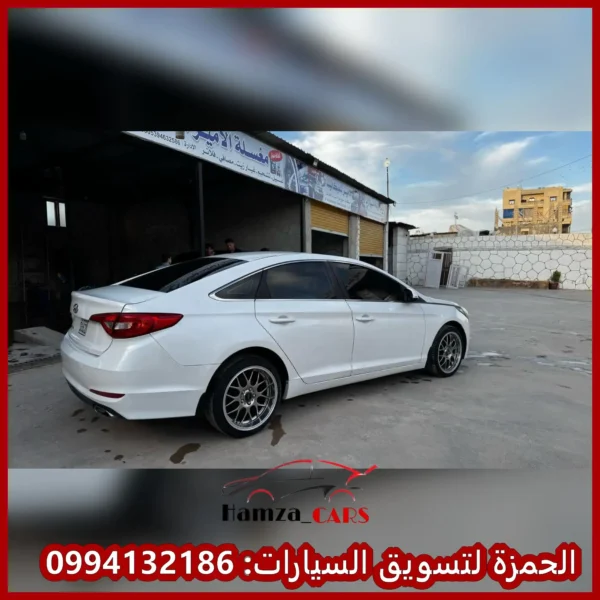 هونداي سوناتا 2016 - لون ابيض